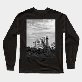 Point Prim Lighthouse , PEI Long Sleeve T-Shirt